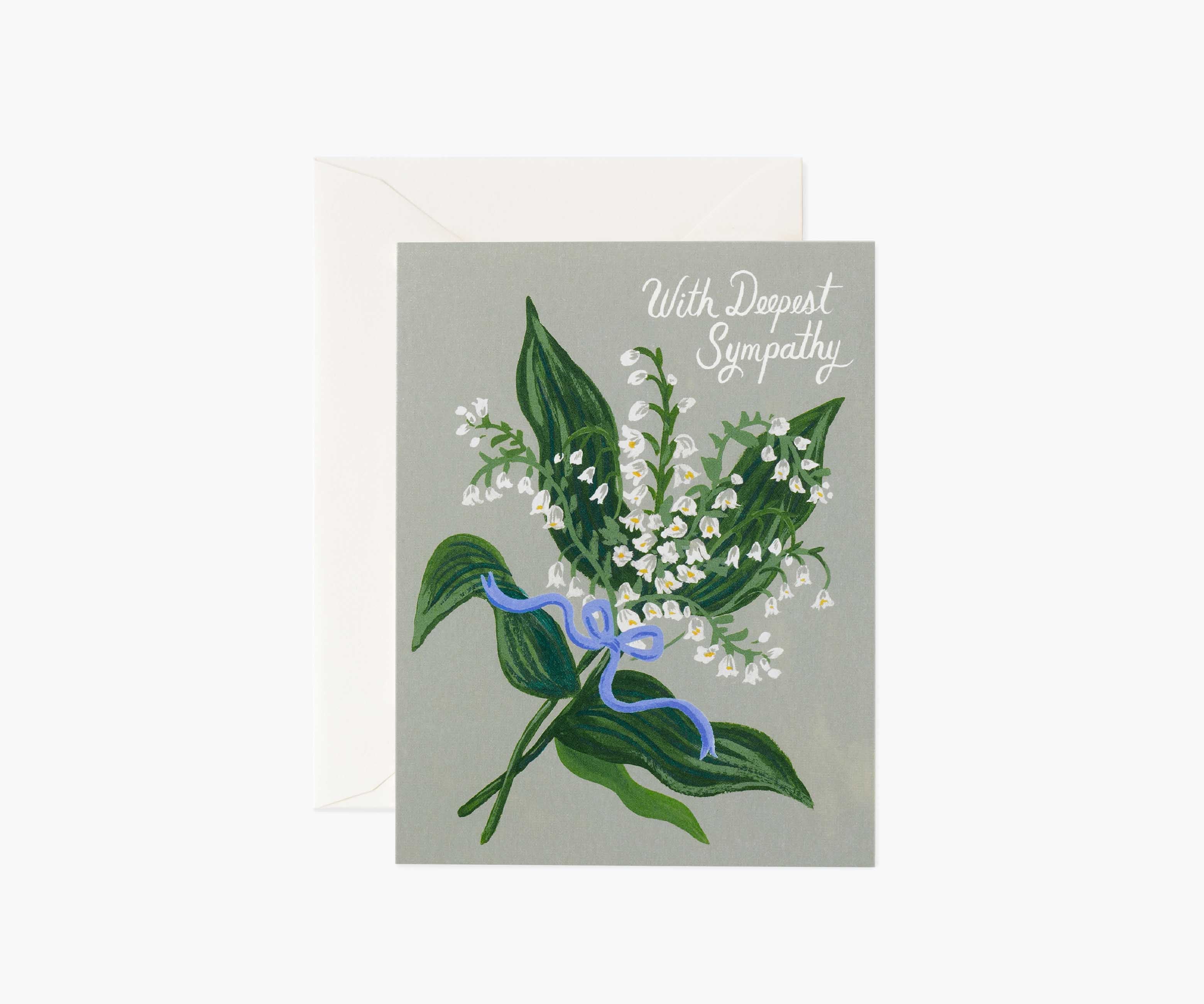 Rifle Paper Co. Sympathy Card - Lily of the Valley